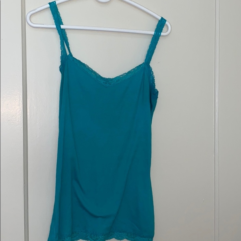 2 for $15 guess blue tank top size: L